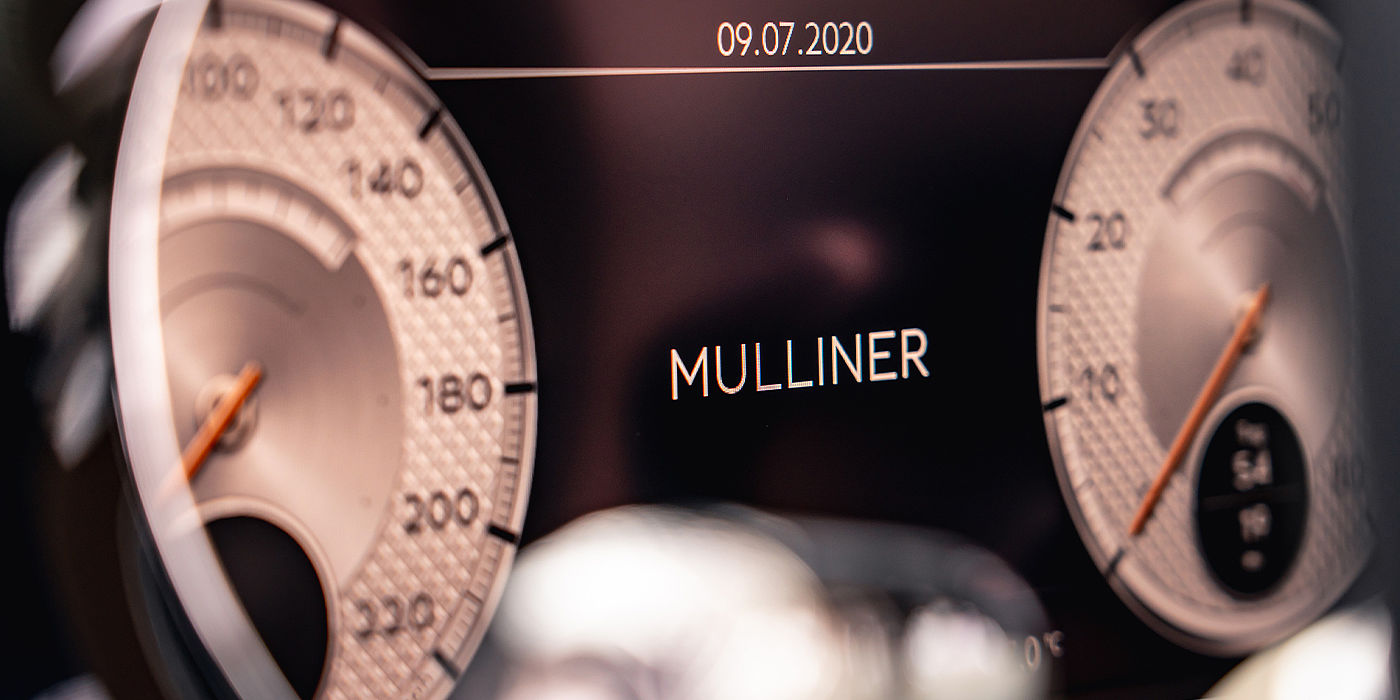 Bentley Zurich Bentley Continental GT Mulliner coupe Mulliner dial detail